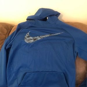 Boys blue Nike hoodie. XL